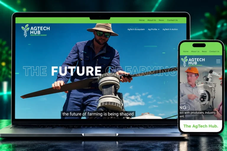 Greater Whitsunday AgTech Hub Mockup