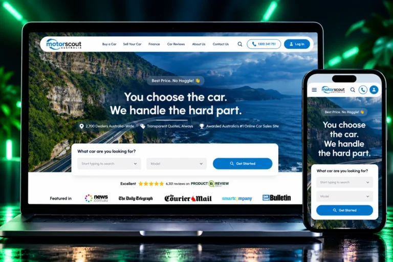MotorScout Australia Neon Showcase